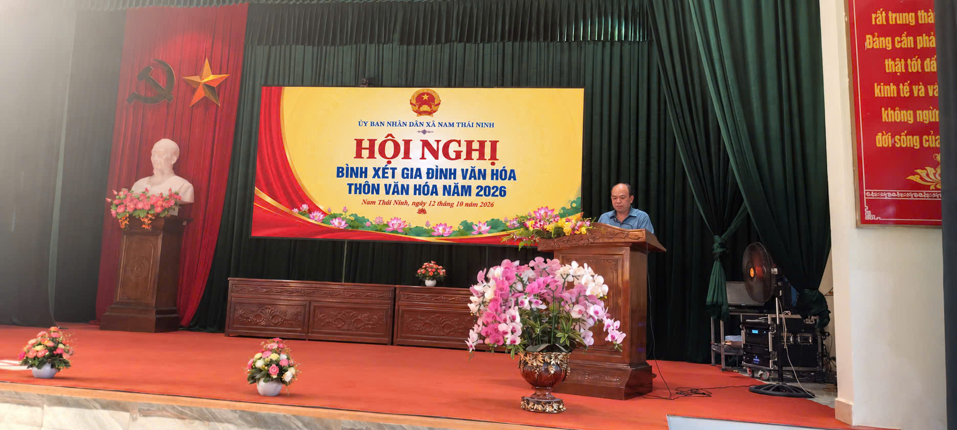 Nam Thái Ninh triển khai bình xét danh hiệu Gia đình văn hóa, Thôn văn hóa năm 2026